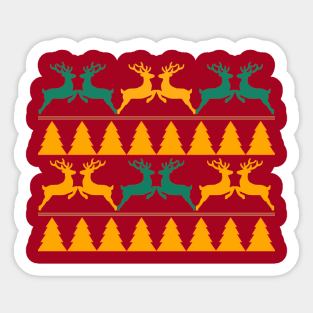 Festive Jersey No 1 Sticker